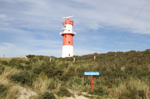 Elektrischer Leuchtturm am Südbad